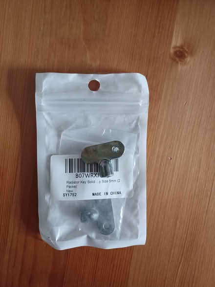 Photo of free Radiator key (Chesterton CB4) #1