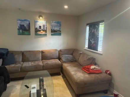 Photo of free couches, bed& frame & kitchen (6283 SW 31st miami Florida) #2