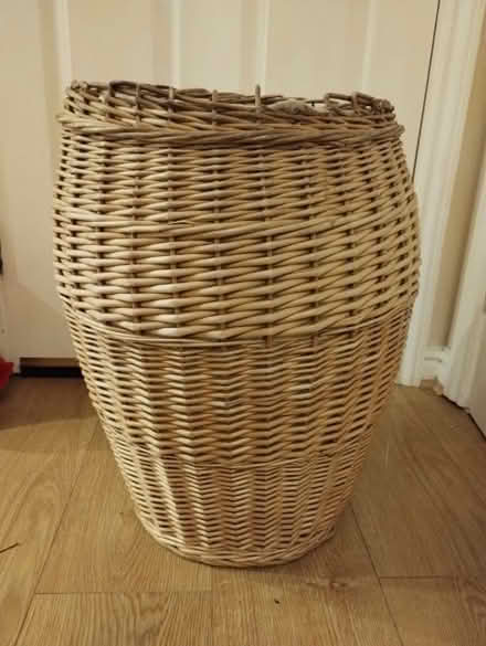Photo of free Wicker washing basket (Central Braintree) #3