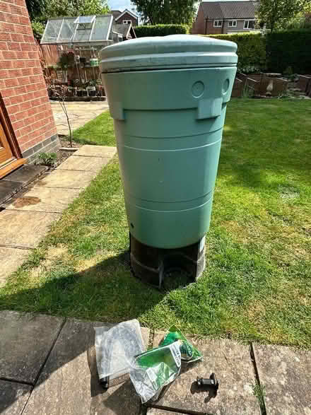 Photo of free Water Butt, Base, Tap and Connector Kit (Duffield DE56) #1