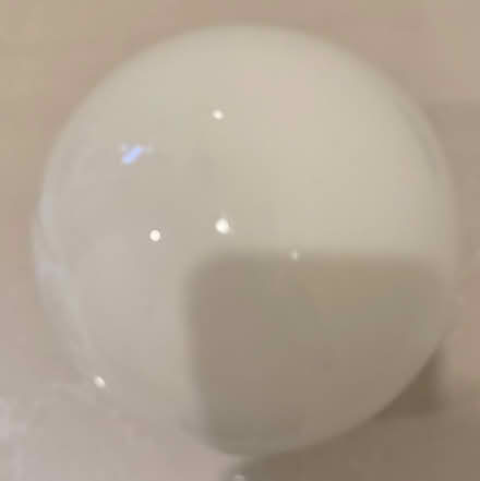 Photo of free Wite spherical light fitting (Inner West) #4