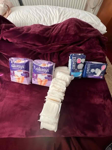 Photo of free Pads all kinds (Redhill Surrey) #3