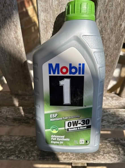 Photo of free Mobile 1 engine oil OW-30 (Kettering NN15) #1