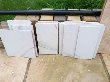 Photo of free Porcelain tile offcuts (New Malden KT3) #1