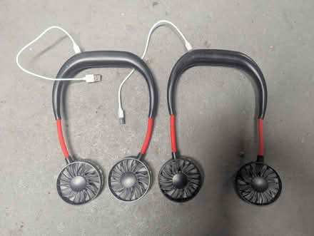Photo of free USB neck fans (Tufts) #1