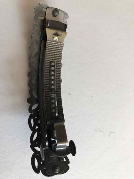 Photo of free Grey Metal Hair Slide (Selsdon CR2) #2