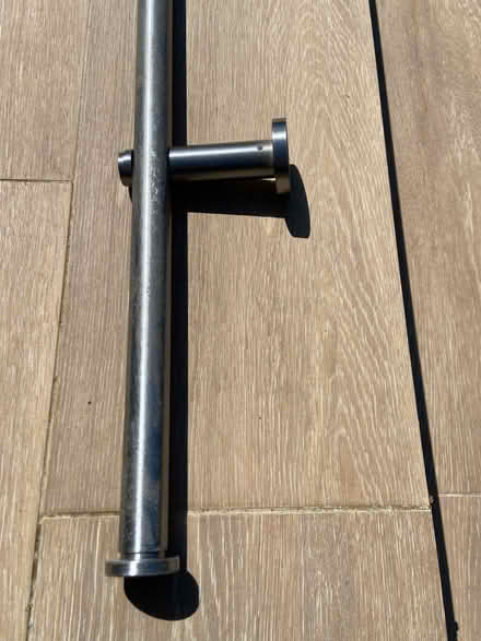 Photo of free Metal curtain rail (rust marks) (Weeke, Winchester SO22) #2