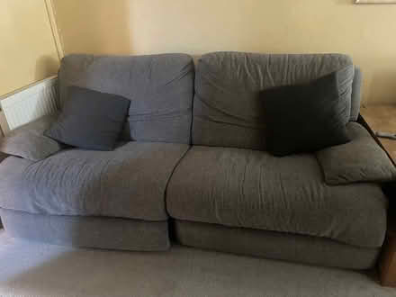 Photo of free 2 x 3 seater sofas (BA13) #1