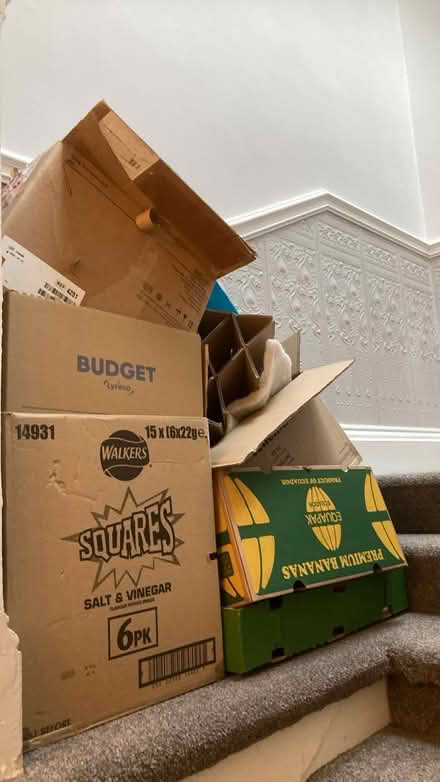Photo of free Cardboard boxes / packing materials (Blackness Road DD2) #1