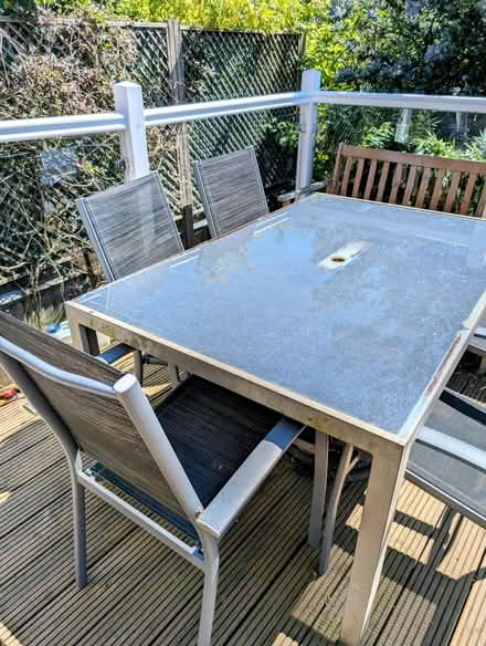 Photo of free Outdoor table and 6 chairs (Chalkwell SS9) #1