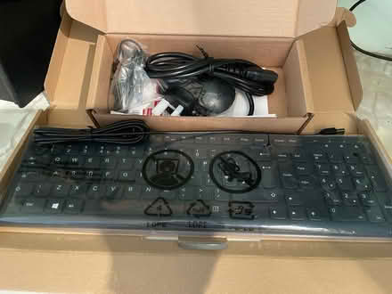 Photo of free Lenovo Keyboard & Mouse (PO228HT) #1