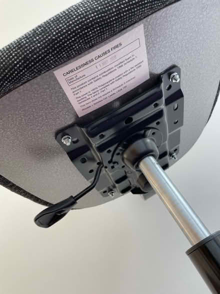 Photo of free Office swivel machinist chair (Hackney E8) #4