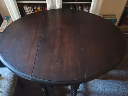 Photo of free Drop leaf table (Abbey Hey M18) #4