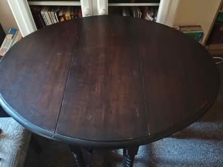 Photo of free Drop leaf table (Abbey Hey M18) #4