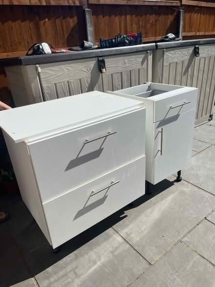 Photo of free White kitchen units, Wickford (Wickford SS12) #1