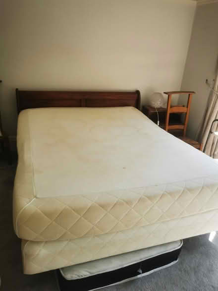 Photo of free Double bed and mattress (Salford M6) #1