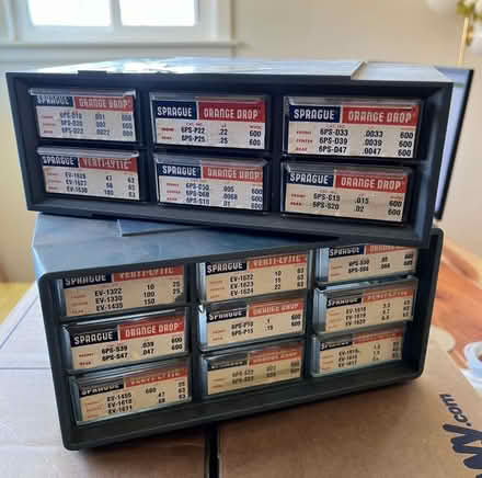 Photo of free Stackable small parts storage (Foster & California Ave) #1