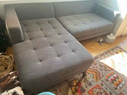 Photo of free Dwell Grey Sofa (E2 Bethnal Green) #1