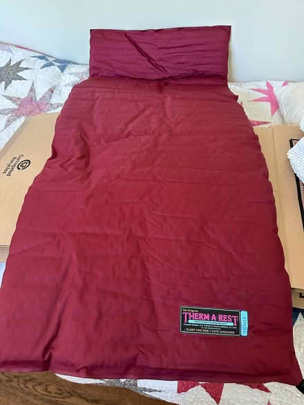 Photo of free Inflatable double mattress (Holland Park W14) #4