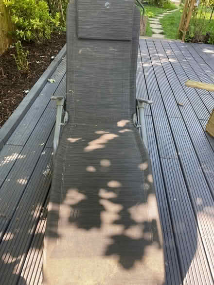 Photo of free Sun lounger (Garston WD25) #1
