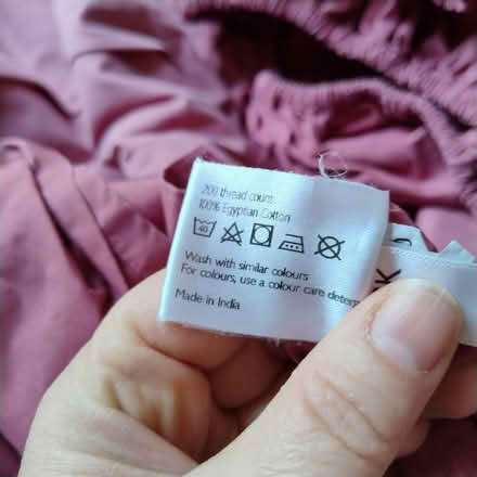 Photo of free Superking fitted sheet - badly torn (S11 Brincliffe) #2