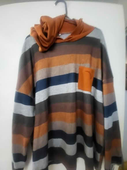 Photo of free Plus size Women striped hooded sweatshirt (West Drayton UB7) #1
