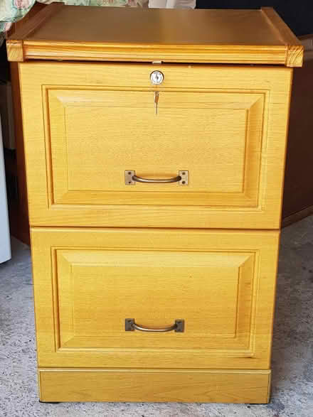 Photo of free Wooden Filing Cabinet (Euxton PR7) #1