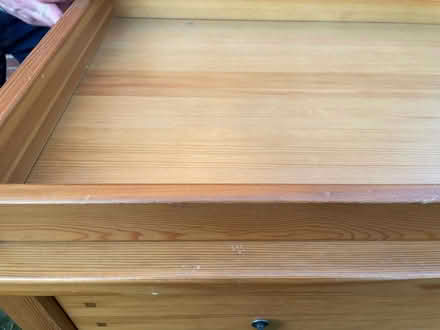 Photo of free Chest of drawers (with removable baby change guard) (Park Road EH22) #3