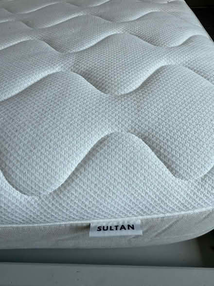 Photo of free Double bed - base and IKEA Mattress (Brixton Hill SW2) #4