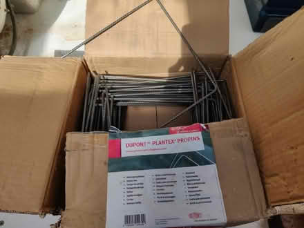 Photo of free Geotextile fabric pins (York YO31) #1