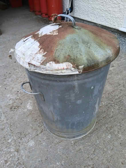 Photo of free Metal Dustbin (Near Penybont LD15) #3