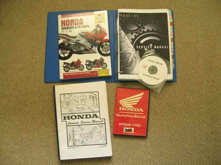 Photo of free Honda Motorcycle Manuals (Whitehaven CA28) #1