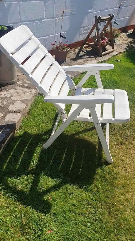 Photo of free High back garden recliner (Chichester Lavant PO18) #2