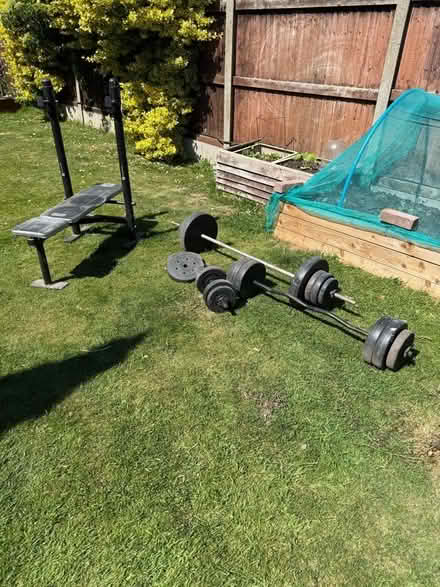Photo of free Full set of weights. (Woodford IG8) #1