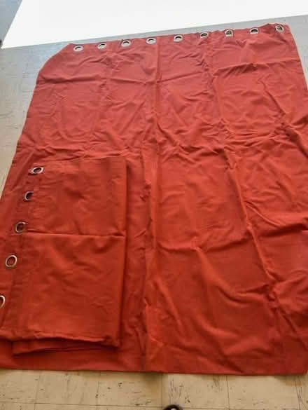 Photo of free Pair of lined curtains (SE21 (West Dulwich)) #3
