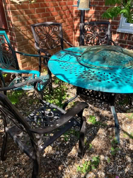 Photo of free Garden furniture table and chairs (Stotfold, Hitchin, SG5) #4