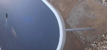 Photo of free Rectangular garden table (Thrapston) #2