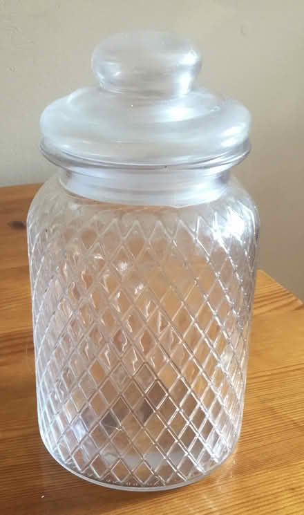 Photo of free Glass Storage Jar (W5, off Pitshanger Lane) #1