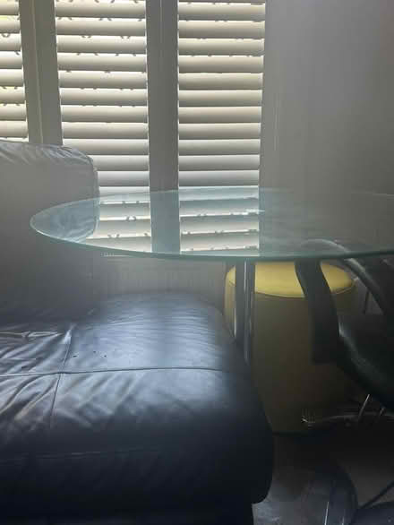 Photo of free Round Glass Table (Bromley) #1