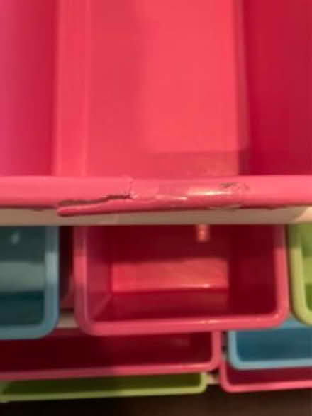 Photo of free Shelf w/ bins for toys, other items (Eastlake) #3