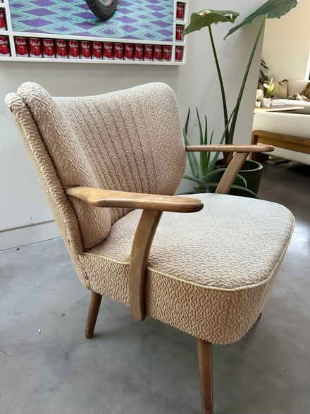 Photo of free Handsome Cocktail Chair in Beige (Newington Green N1) #3