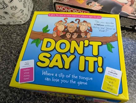 Photo of free Don't say it game (CO11) #1