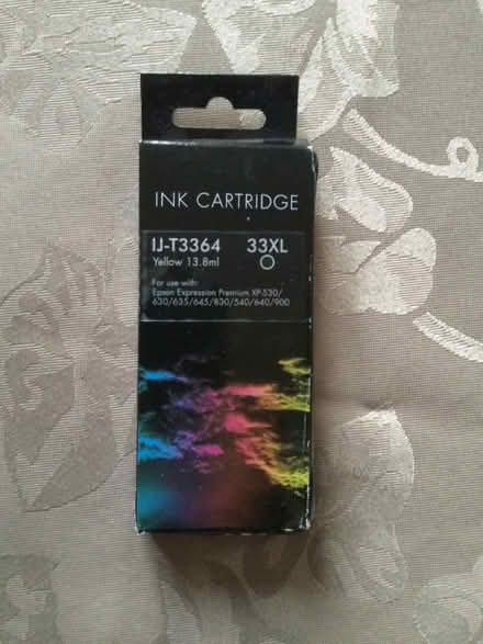 Photo of free Printer ink cartridge - yellow (Hampton Magna CV35) #1