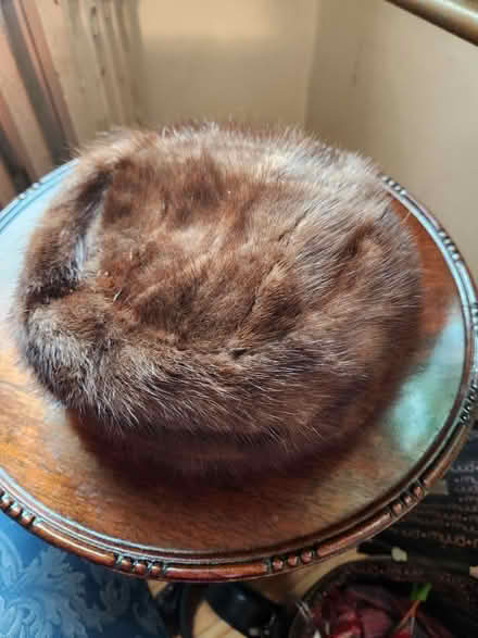 Photo of free Jordan Marsh mink pillbox hat (Capitol Hill, DC) #1