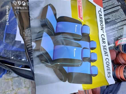 Photo of free Carbon Car Seat Covers Unused. (Great Doddington NN29) #1