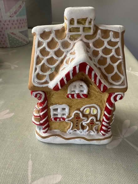 Photo of free Christmas pottery gingerbread house (Salvington bn13) #1