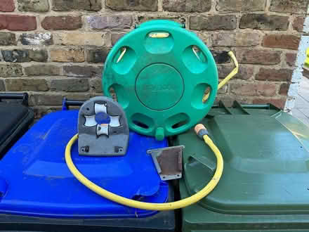 Photo of free Hozelock wall-mounted hose pipe (Beaconsfield HP9) #1