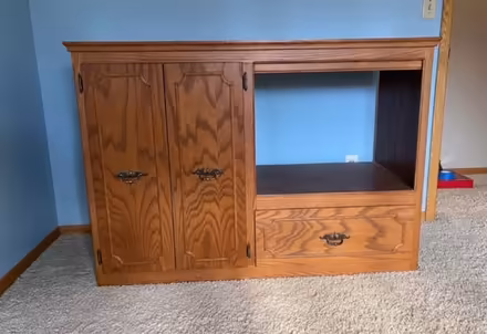 Photo of free Cabinet solid oak (St Boni by the post office) #2
