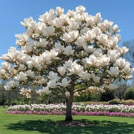 Photo of White Magnolia (Addlestone) #1