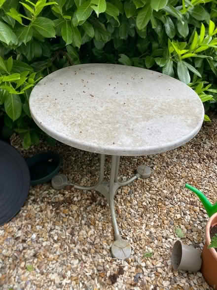 Photo of free Garden table (Heath) #1
